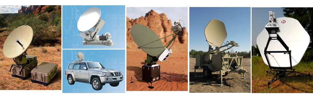 Antenas Fly-away, Satcom-on-the-Move / Satcom on-the-Pause